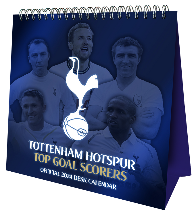 Tottenham Hotspur 2024 Desk Calendar