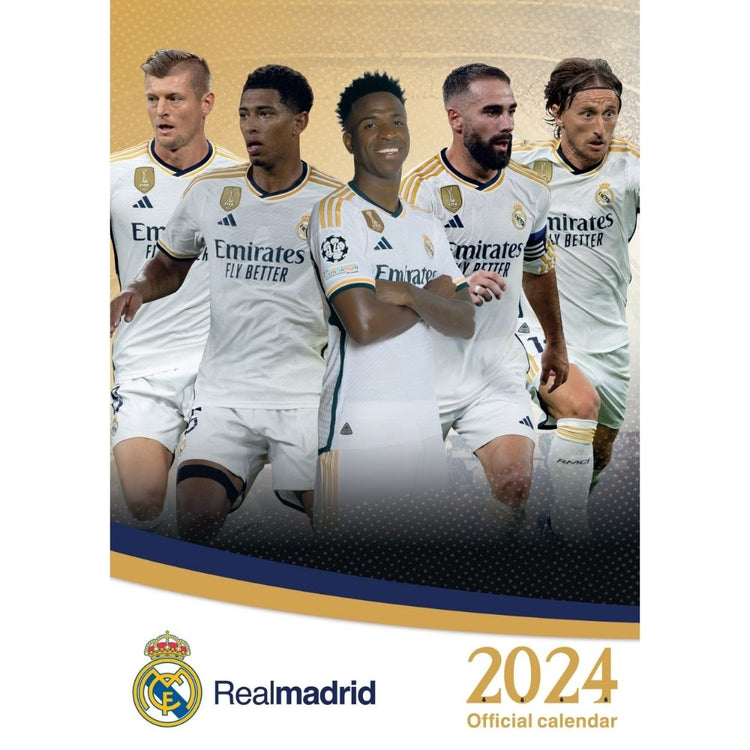 Real Madrid 2024 A3 Calendar
