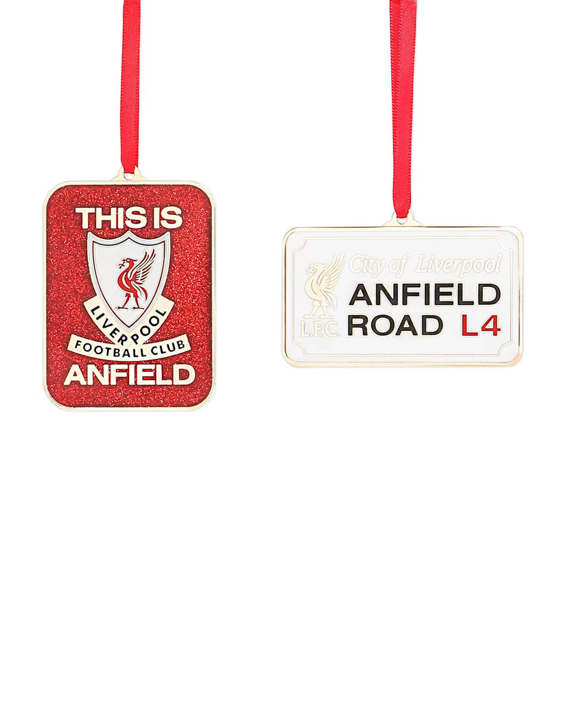 LFC TIA & Anfield Road Sign 2 Pack Decoration