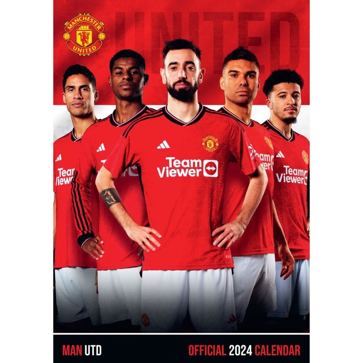 Manchester United 2024 A3 Calendar