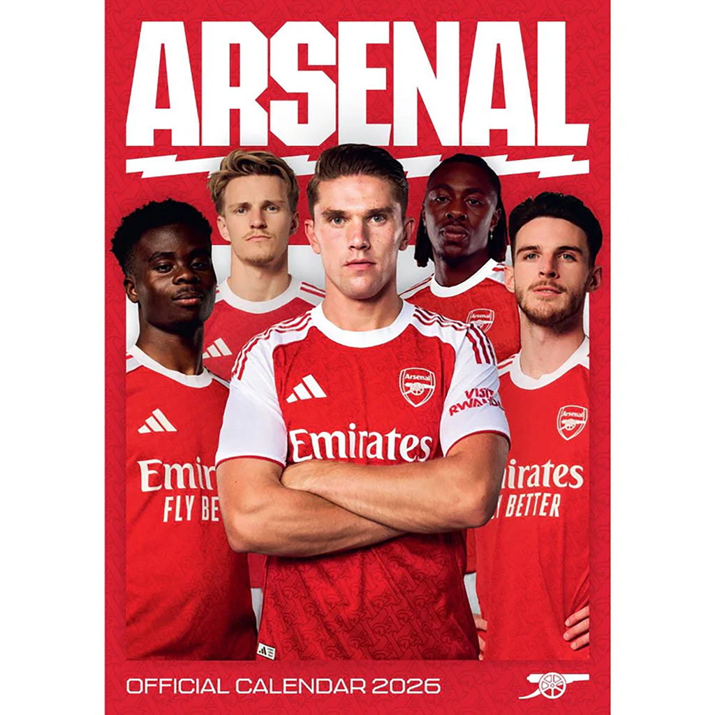 Arsenal 2026 A3 Calendar