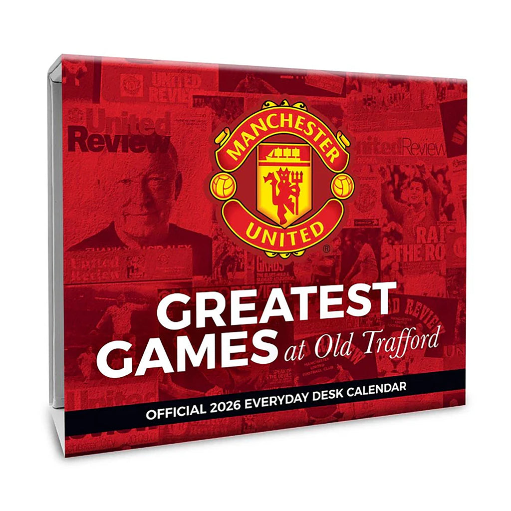 Manchester United 2026 Desk Block Calendar