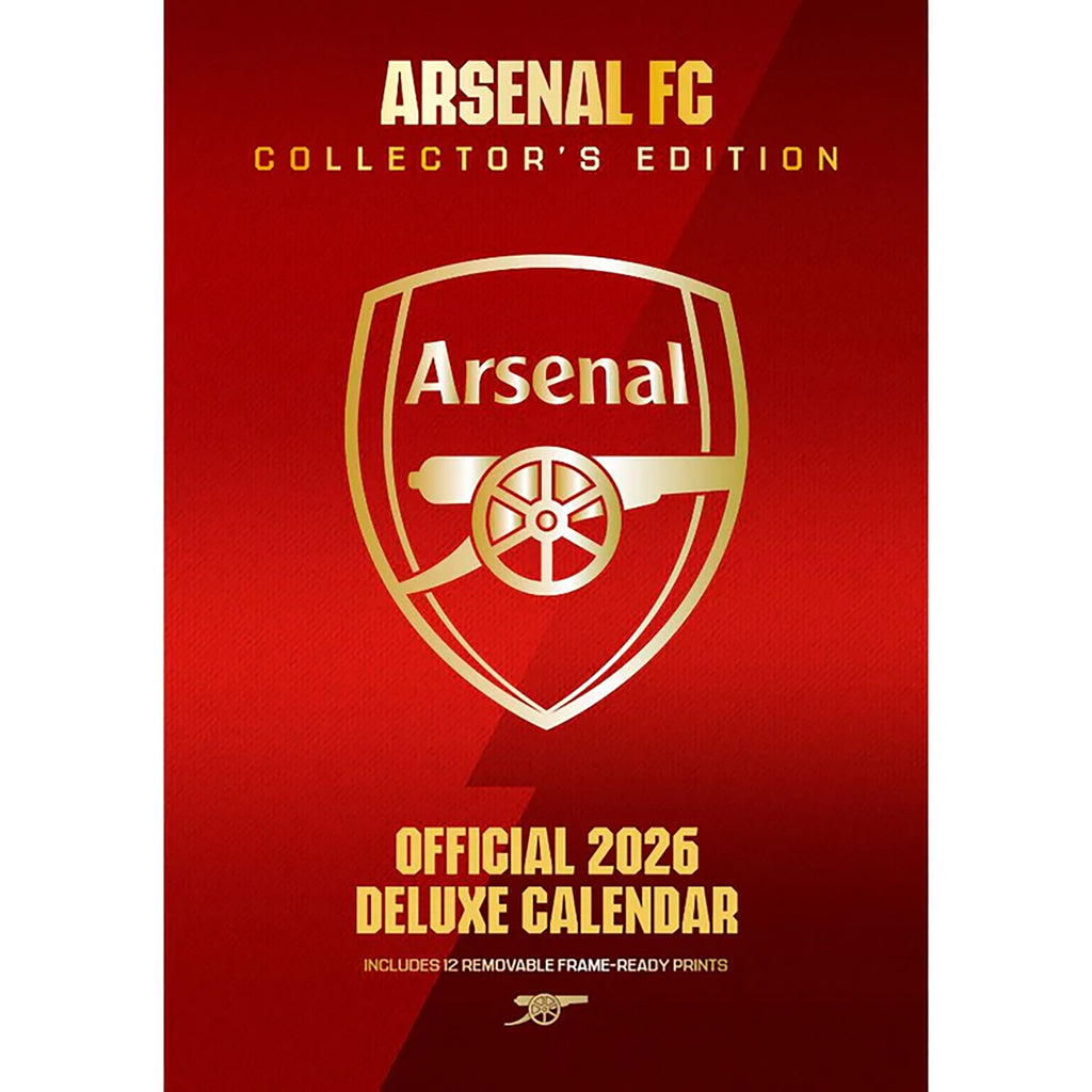 Arsenal 2026 A3 Deluxe Calendar