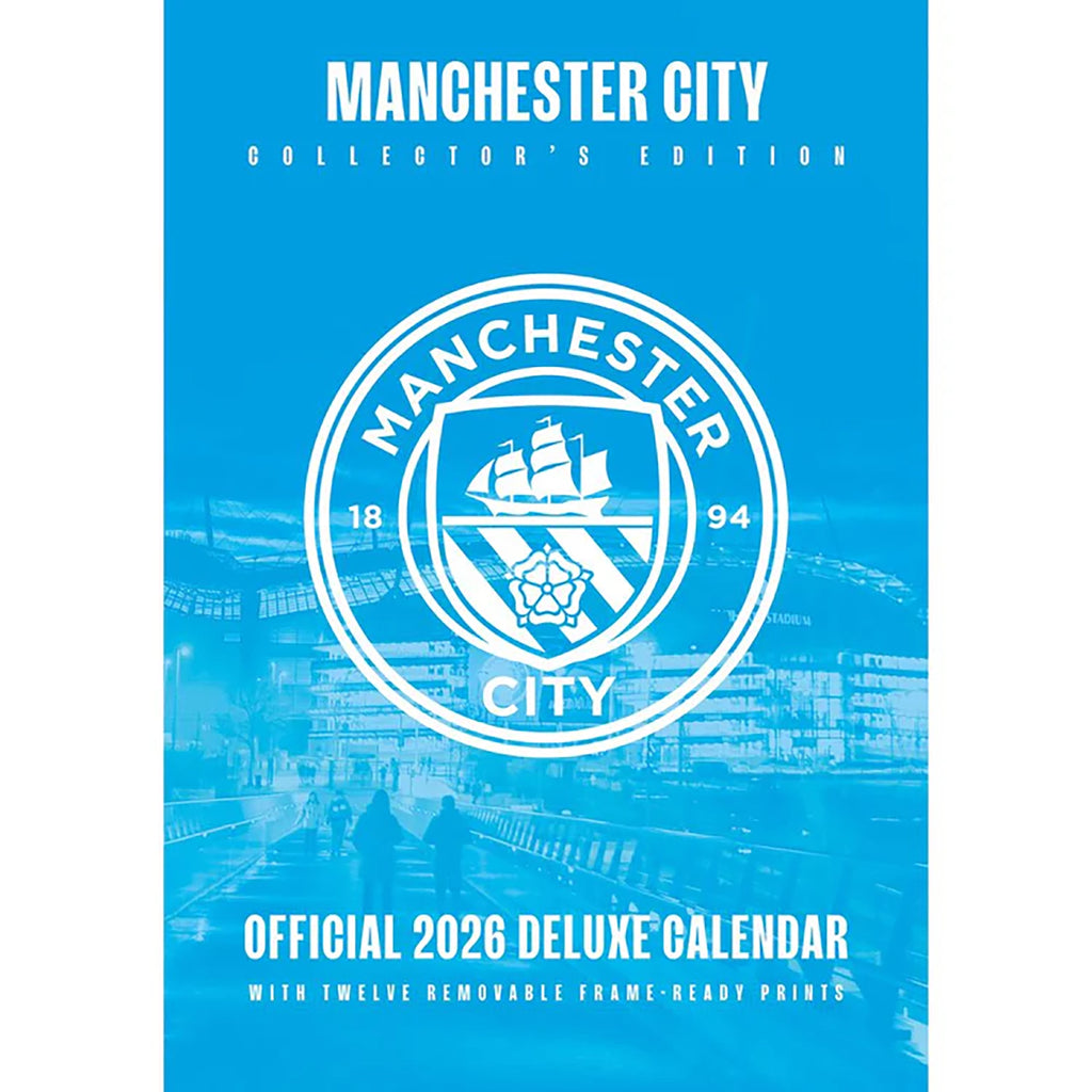 Manchester City 2026 A3 Deluxe Calendar