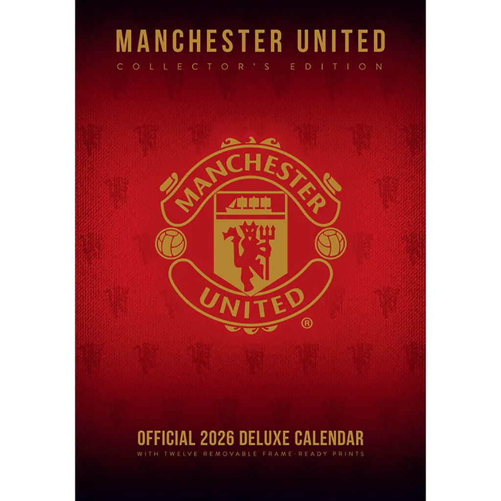 Manchester United 2026 A3 Deluxe Calendar