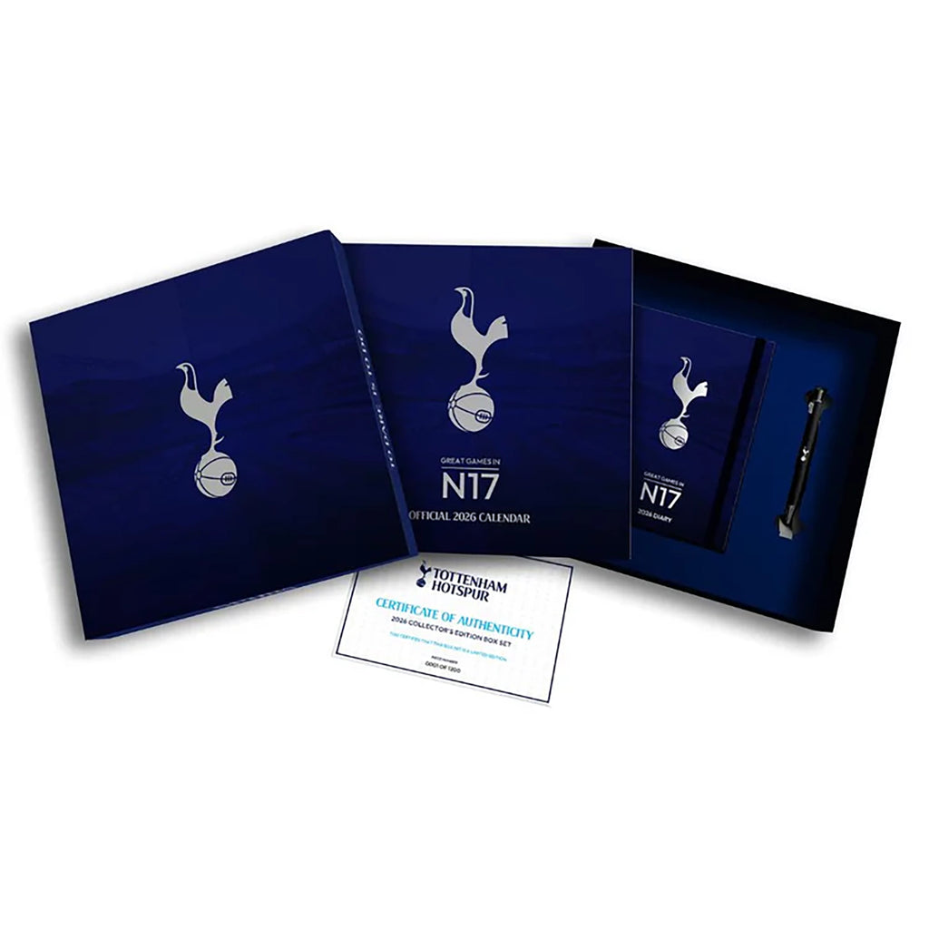 Tottenham Hotspur 2026 Calendar & Diary Musical Gift Box