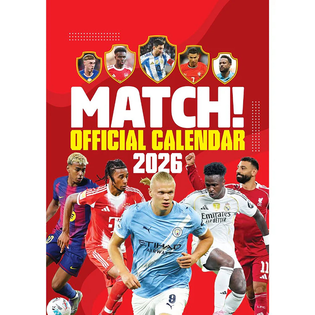 Match Magazine Football 2026 A3 Calendar