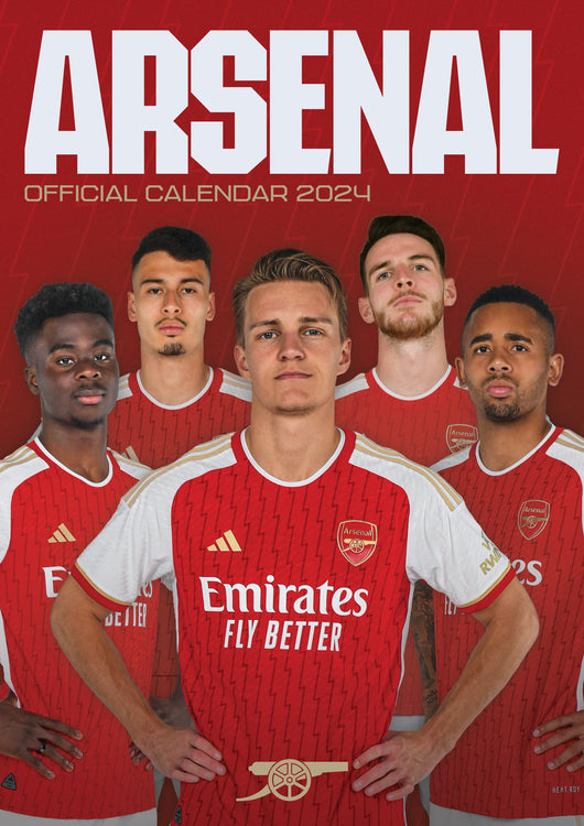 Arsenal 2024 A3 Calendar