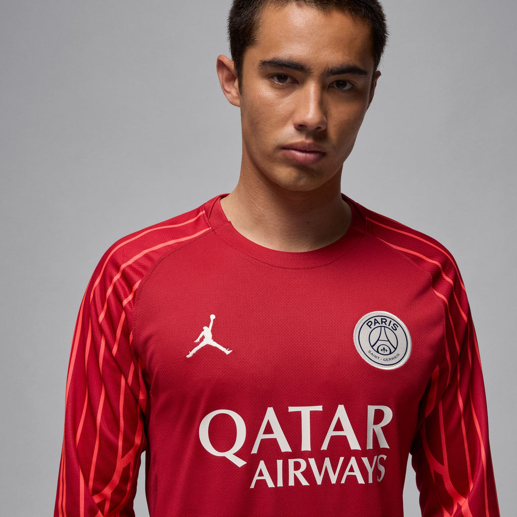 PARIS SAINT-GERMAIN 長袖ジャージ レッド 人気】NIKEジャージPSGパリサンジェルマン サッカー フランス