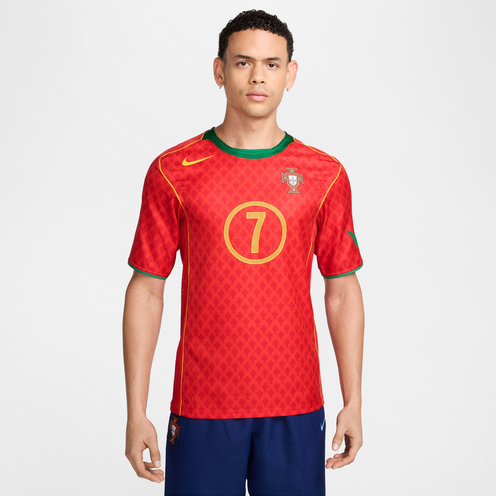Portugal Adult 2004 Home Reissue Jersey w/ Luis Figo Name and Number set