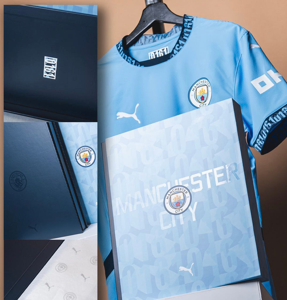 Manchester City Adult 2024-25 Home Authentic Jersey – Weston