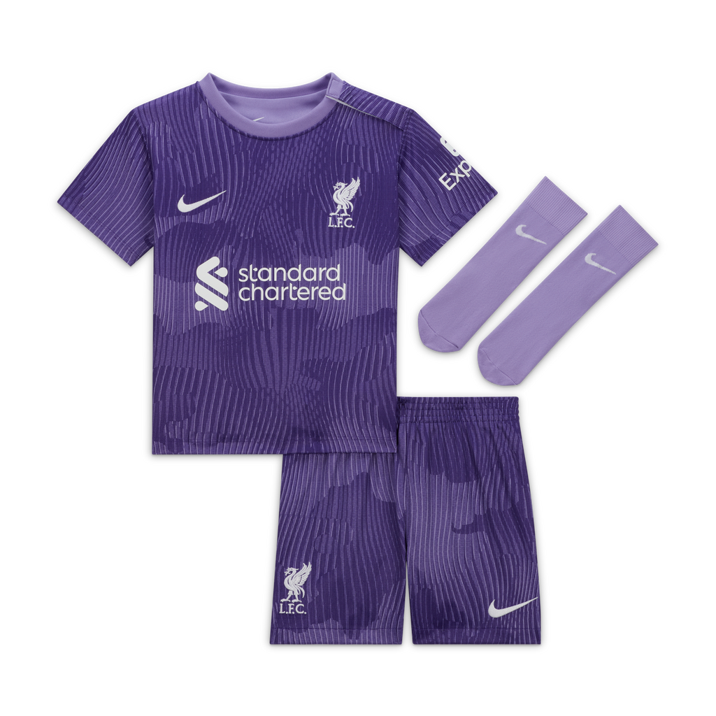 Liverpool FC Infant Kit 2023 24 Third Jersey Weston Corporation