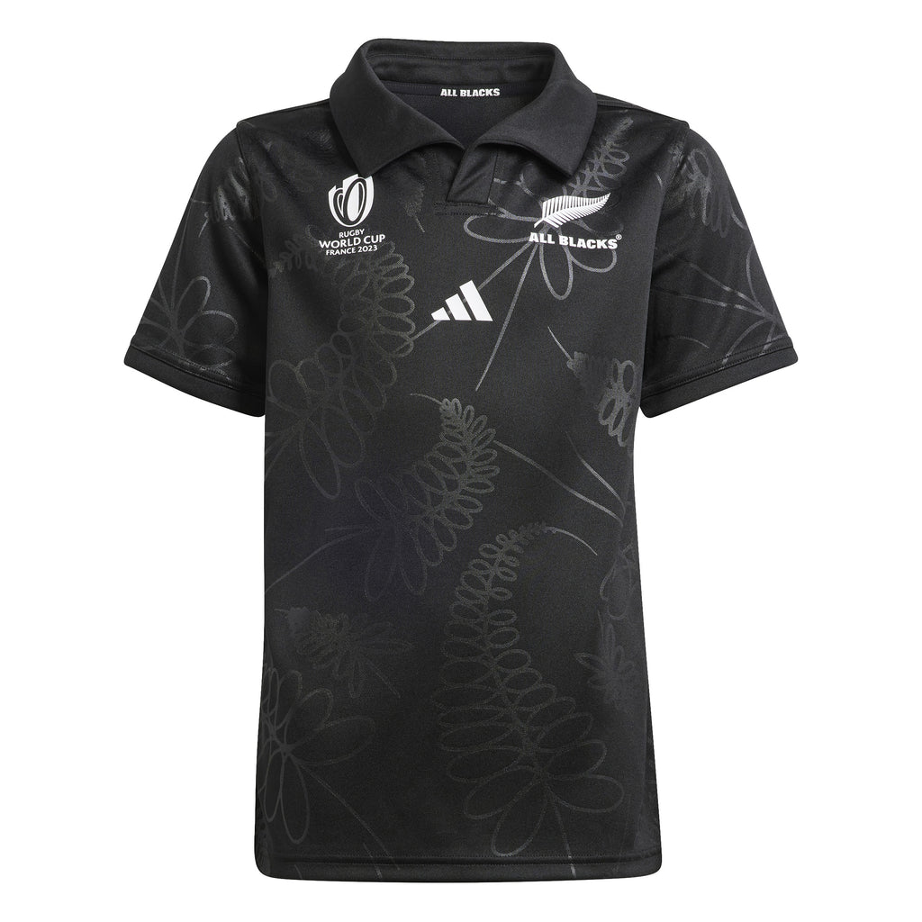 All Blacks Youth Rugby World Cup 2023 Home Jersey