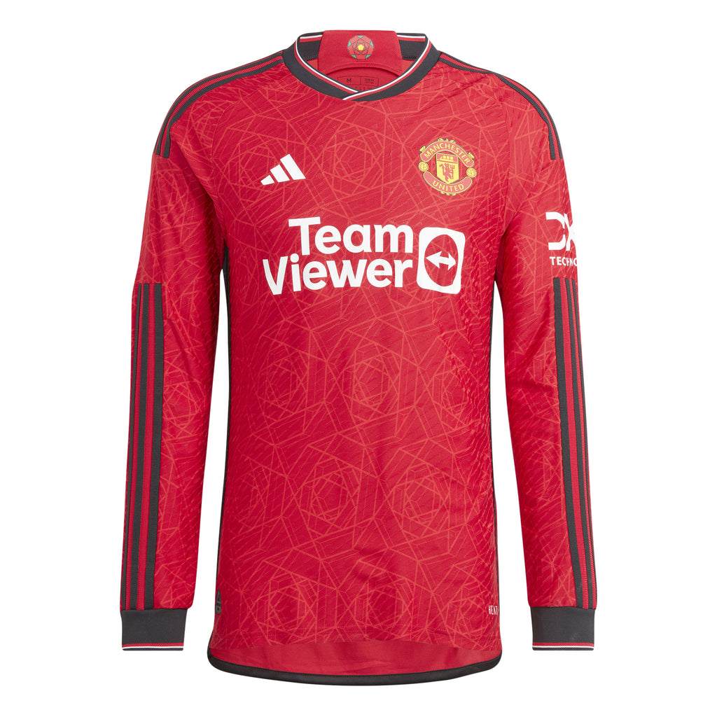 Manchester United Adult 2023-24 Home LS Jersey