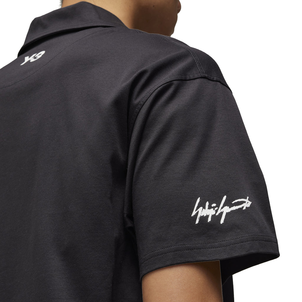 【新品・限定】Y-3×Real Madrid POLO 半袖シャツ XS 黒 SALE】Y-3(ワイスリー) Y-3 × Real Madrid Travelwear RM SS
