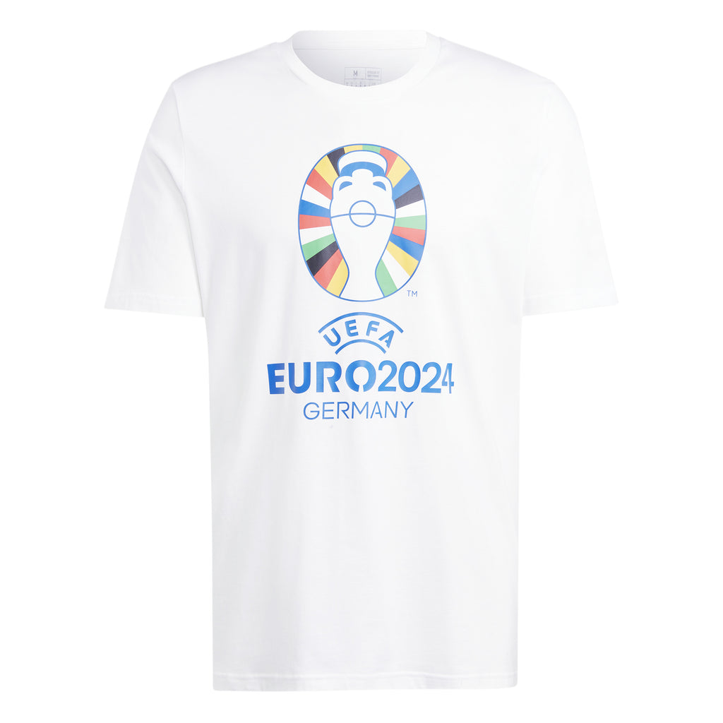 Adidas Adult Euro 2024 Official Emblem Tee