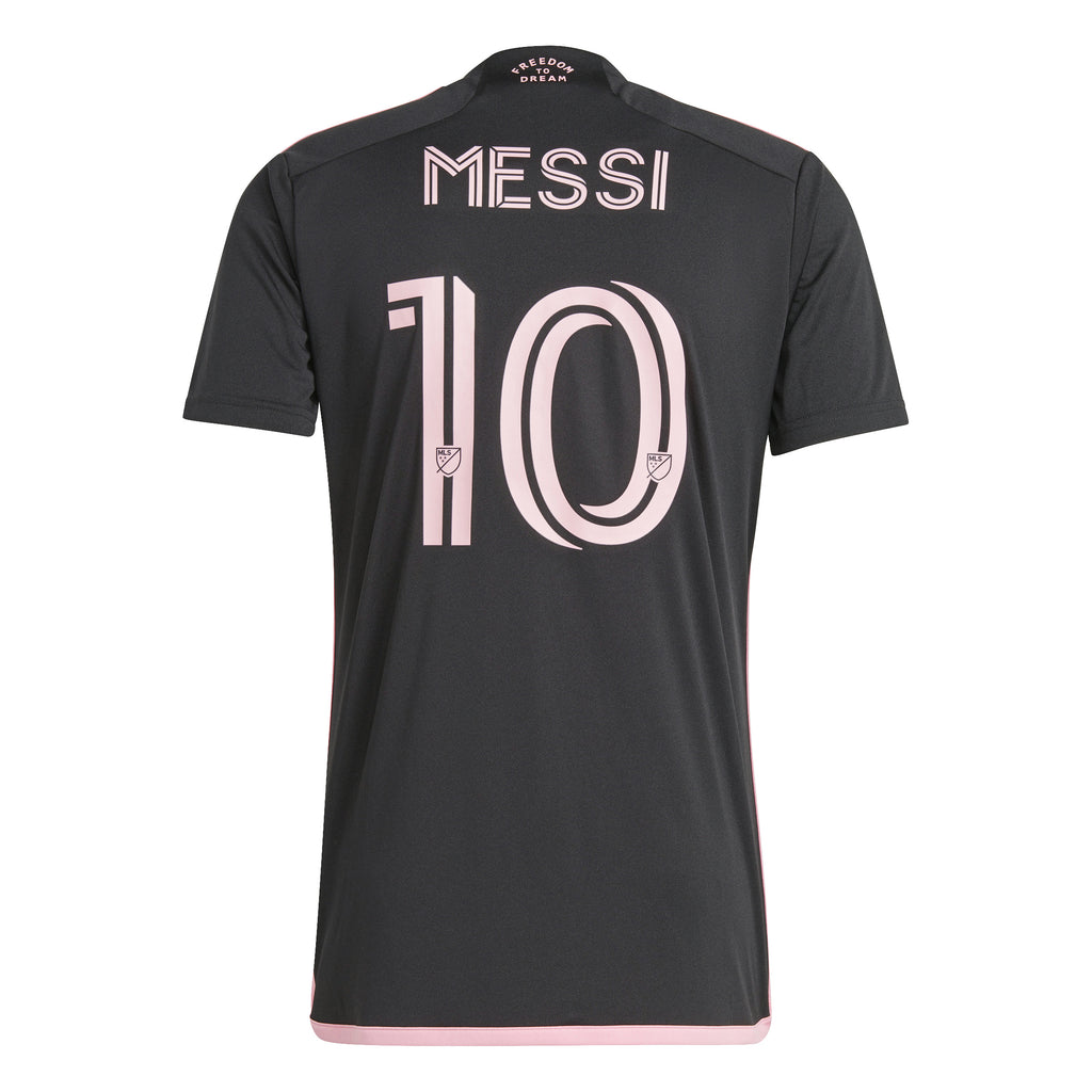 Inter Miami Adult 2024 Away Jersey w/ Messi Nameset