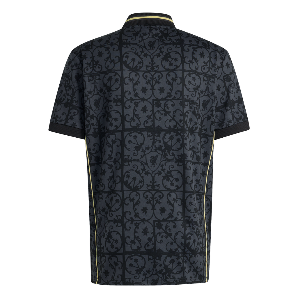 Liverpool Adidas Mens 25/26 LFSTLR Jersey Black & Gold – Weston