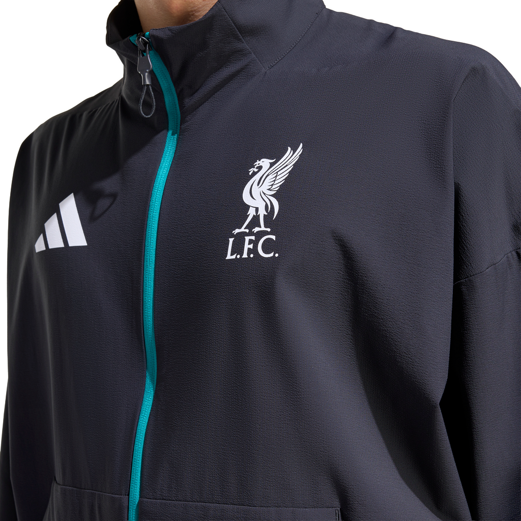 Liverpool Adidas Mens 25/26 Z.N.E Anthem Jacket Black – Weston