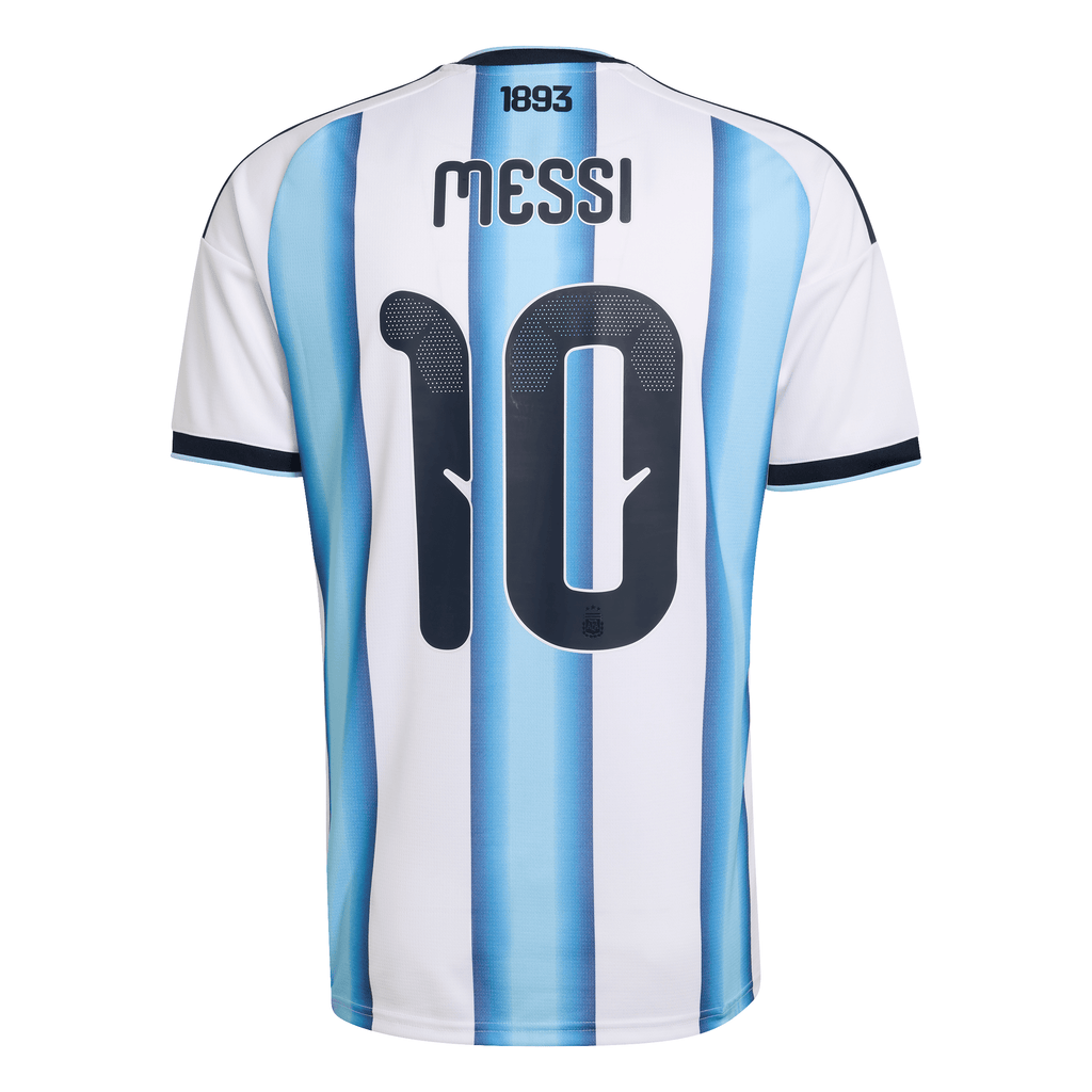 Argentina Adult World Cup 2026 Home Jersey w/ Messi Nameset