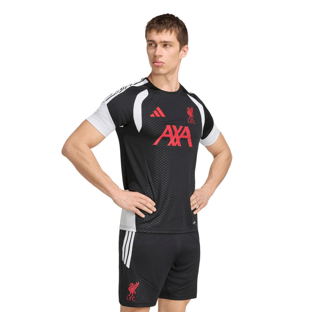 Liverpool Adidas Mens 26/27 Tiro Training Jersey Black