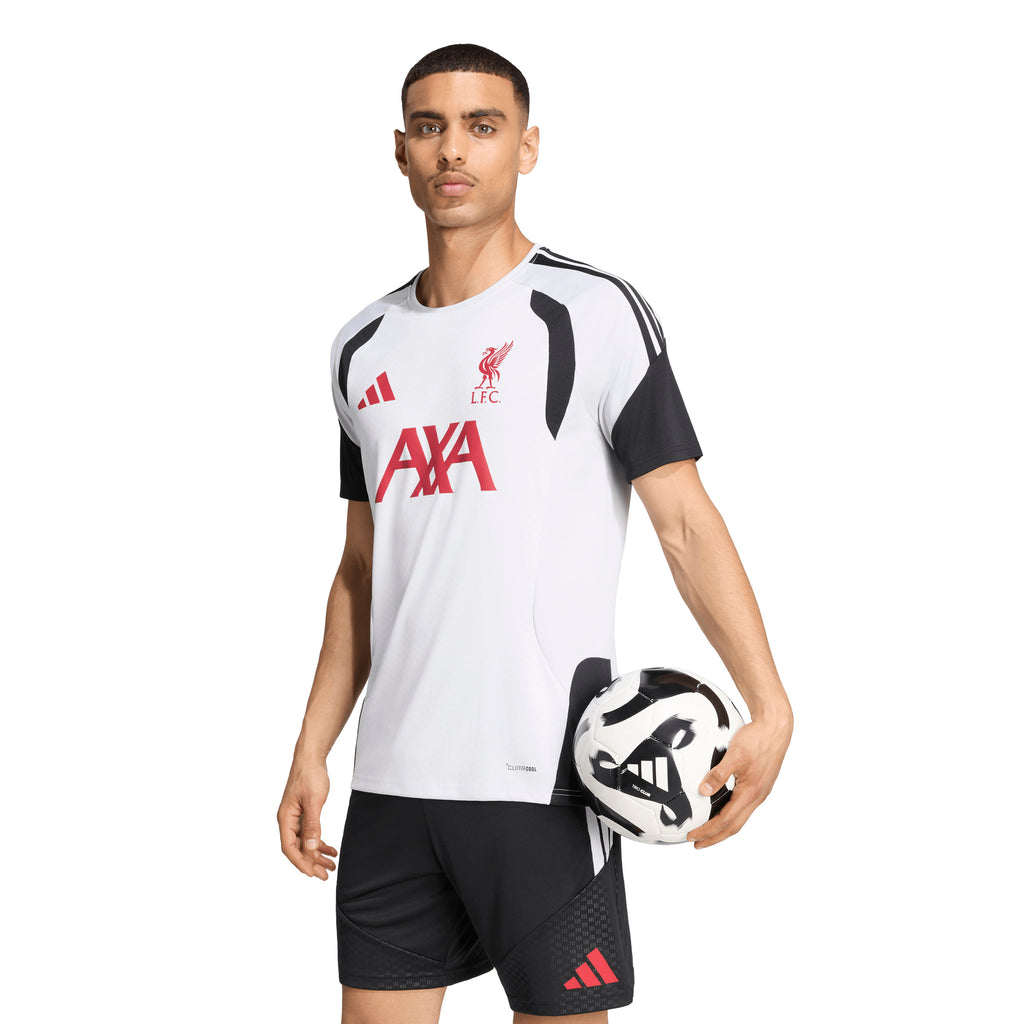 Liverpool Adidas Mens 26/27 Tiro Training Jersey Dash Grey