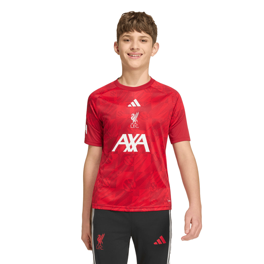 Liverpool Adidas Youth 26/27 Pre-Match Jersey