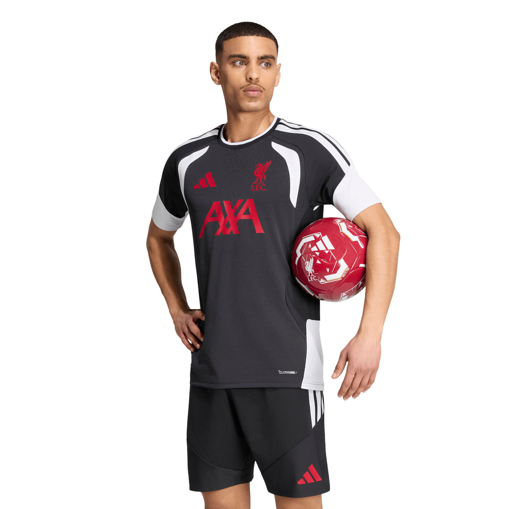 Liverpool Adidas Mens 26/27 Tiro Pro-Training Jersey Black