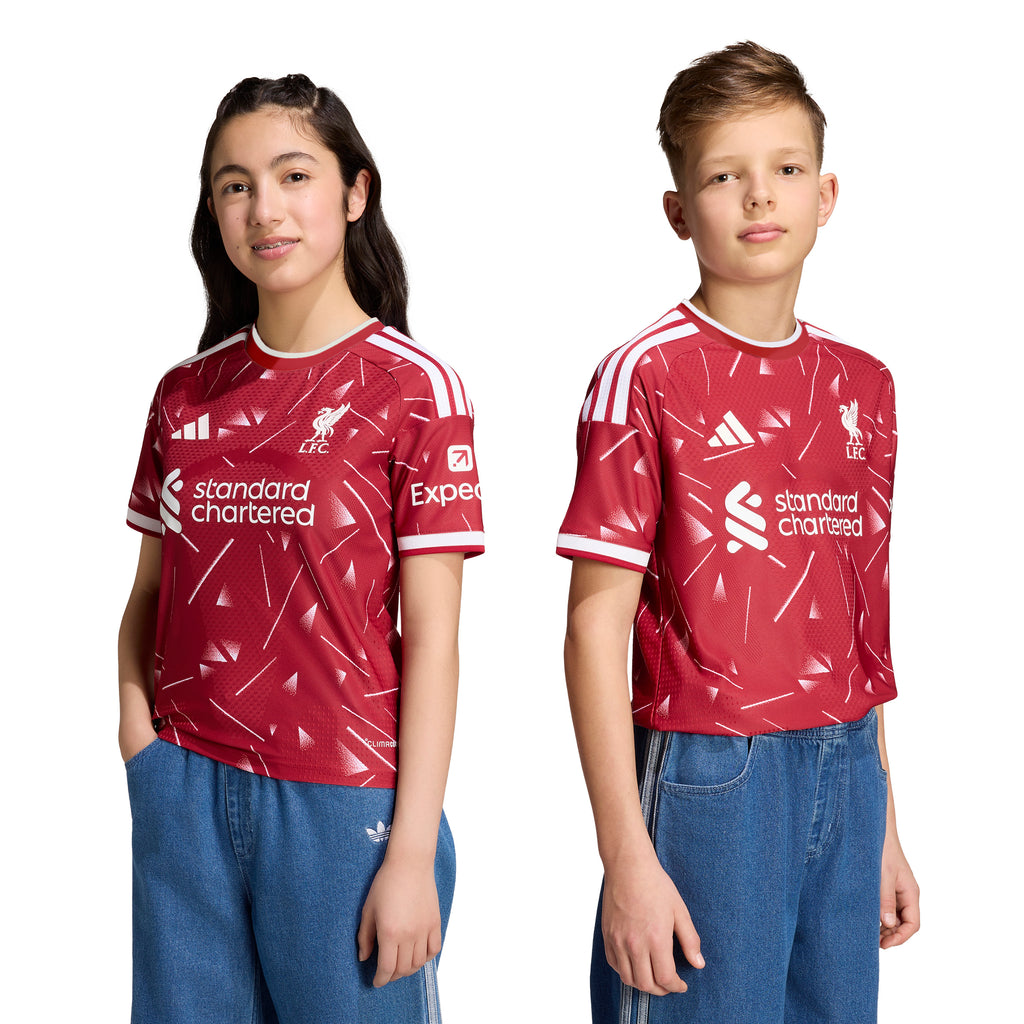 Liverpool Adidas Youth 26/27 Authentic Home Jersey