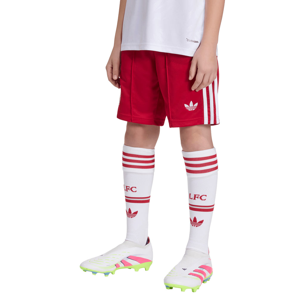 Liverpool Adidas Youth 26/27 Away Shorts Red