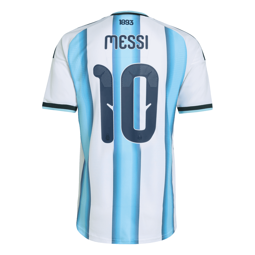 Argentina Adult World Cup 2026 Home Authentic Jersey w/ Messi