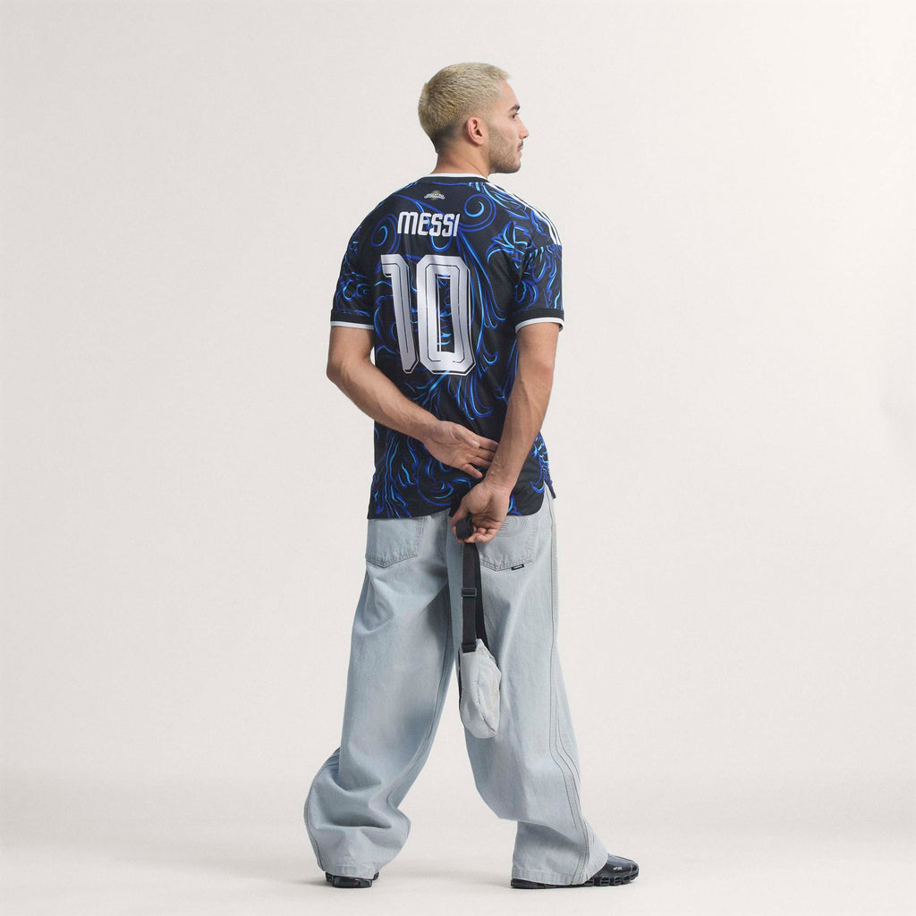 Argentina Adult World Cup 2026 Away Authentic Jersey w Messi #10