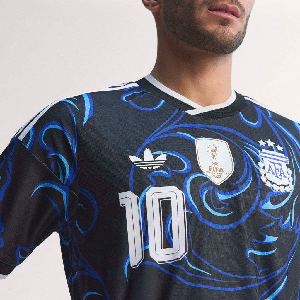 Argentina Adult World Cup 2026 Away Authentic Jersey w Messi #10
