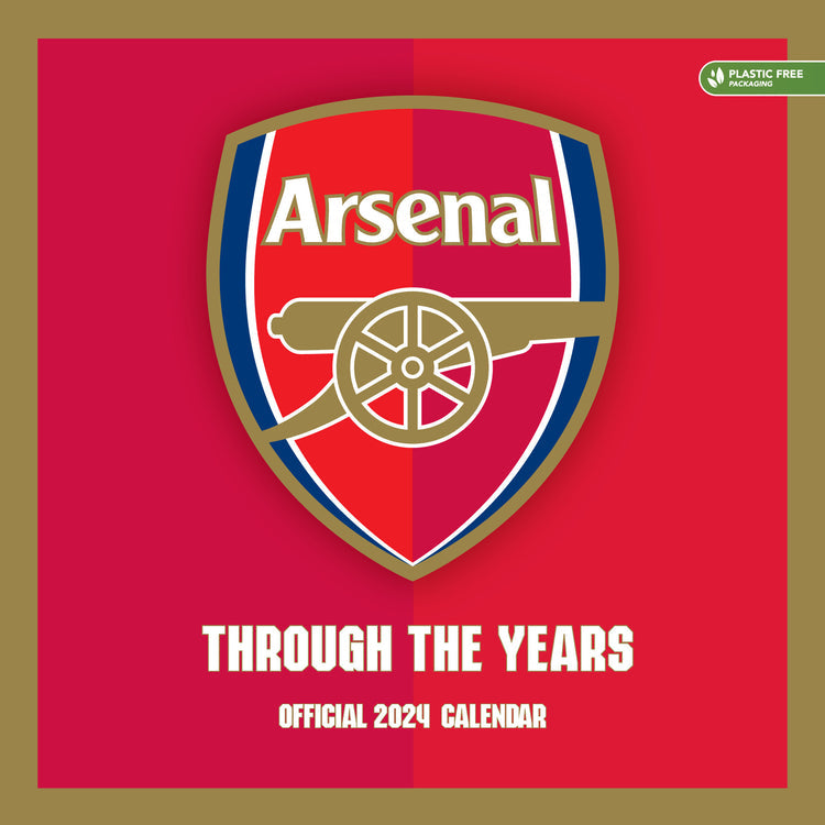 Arsenal 2024 Square Legends Calendar
