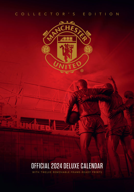 Manchester United 2024 A3 Deluxe Calendar