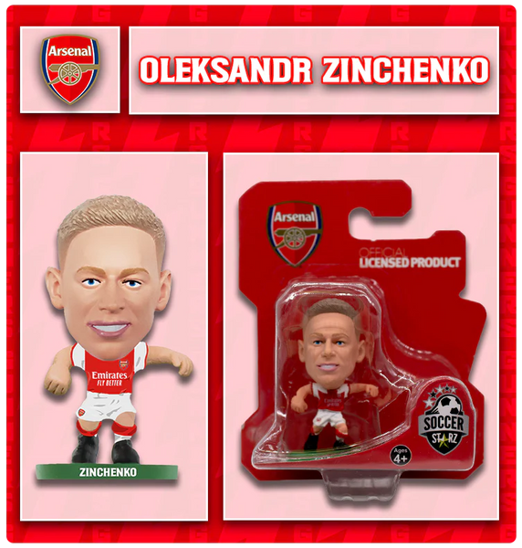 Soccerstarz - Oleksandr Zinchenko (Arsenal-Classic Kit) – Weston Corporation