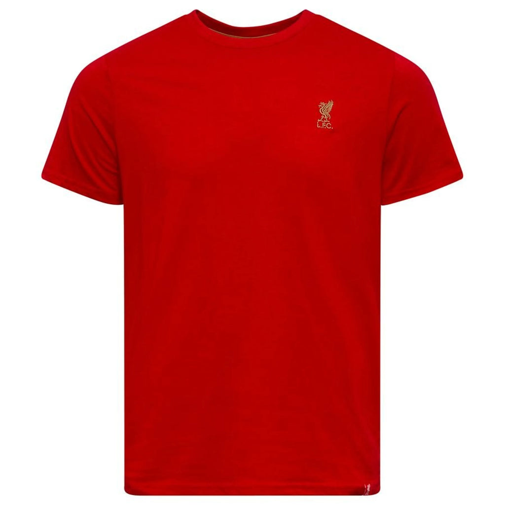 LFC Mens Liverbird Tee Vintage Red