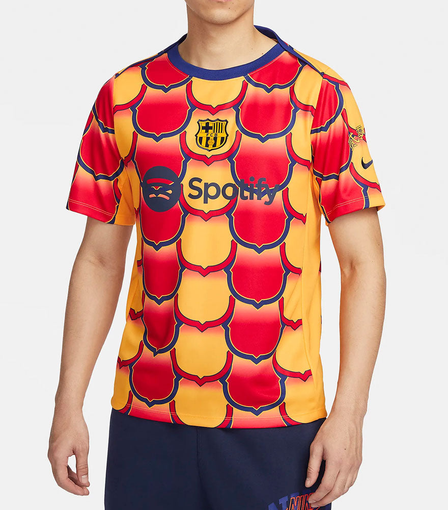 Barcelona Adult 2023-24 SS ACDPR Pre-Match Top