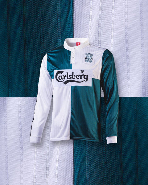 LFC Retro Adults 95/96 Long Sleeve Away Shirt – Weston Corporation
