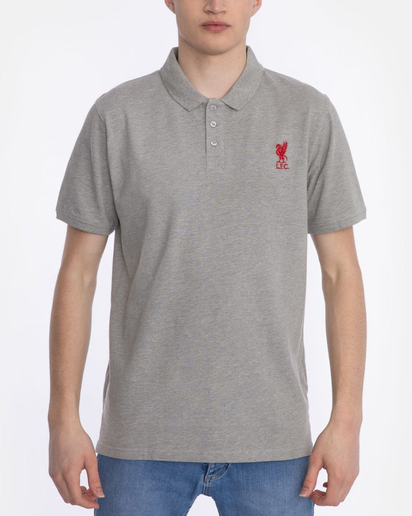 LFC Mens Grey Marl Conninsby Polo