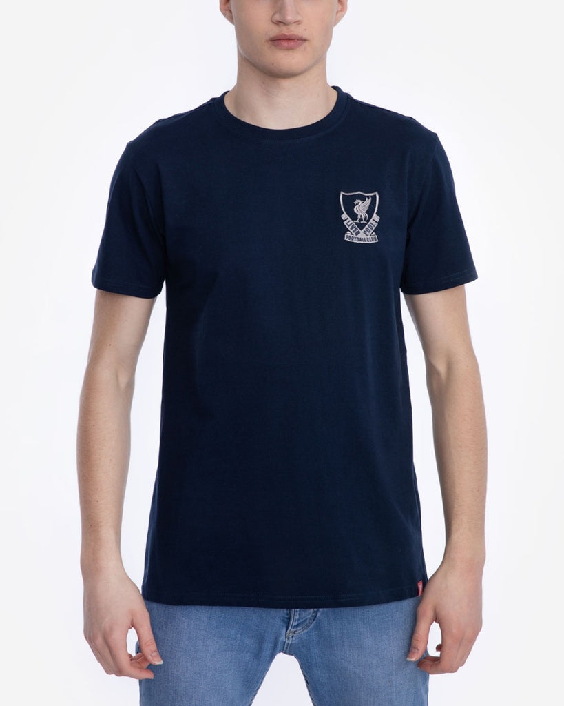 LFC Mens Navy 88-89 Crest Tee