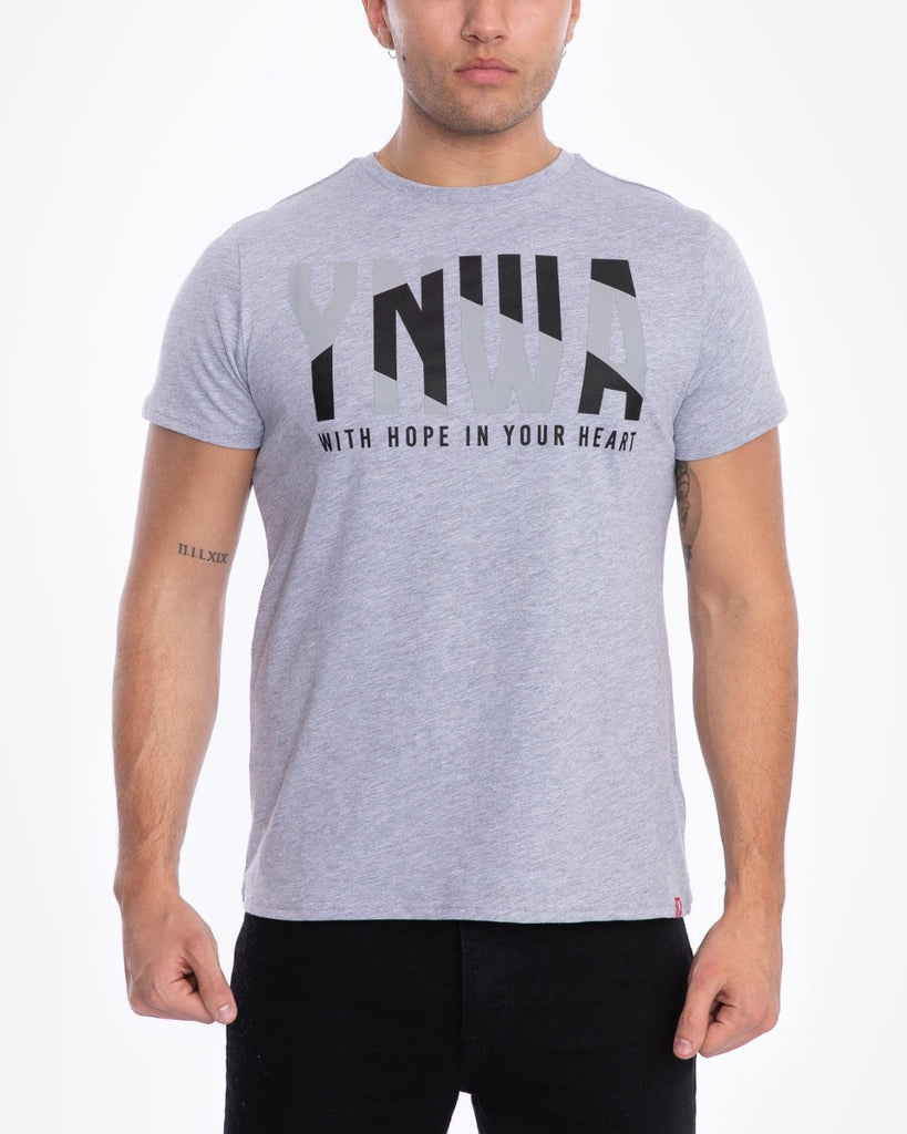 LFC Mens Grey Marl YNWA Tee