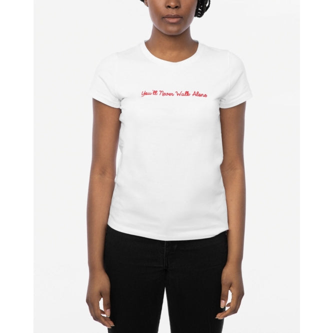LFC Womens White YNWA Tee