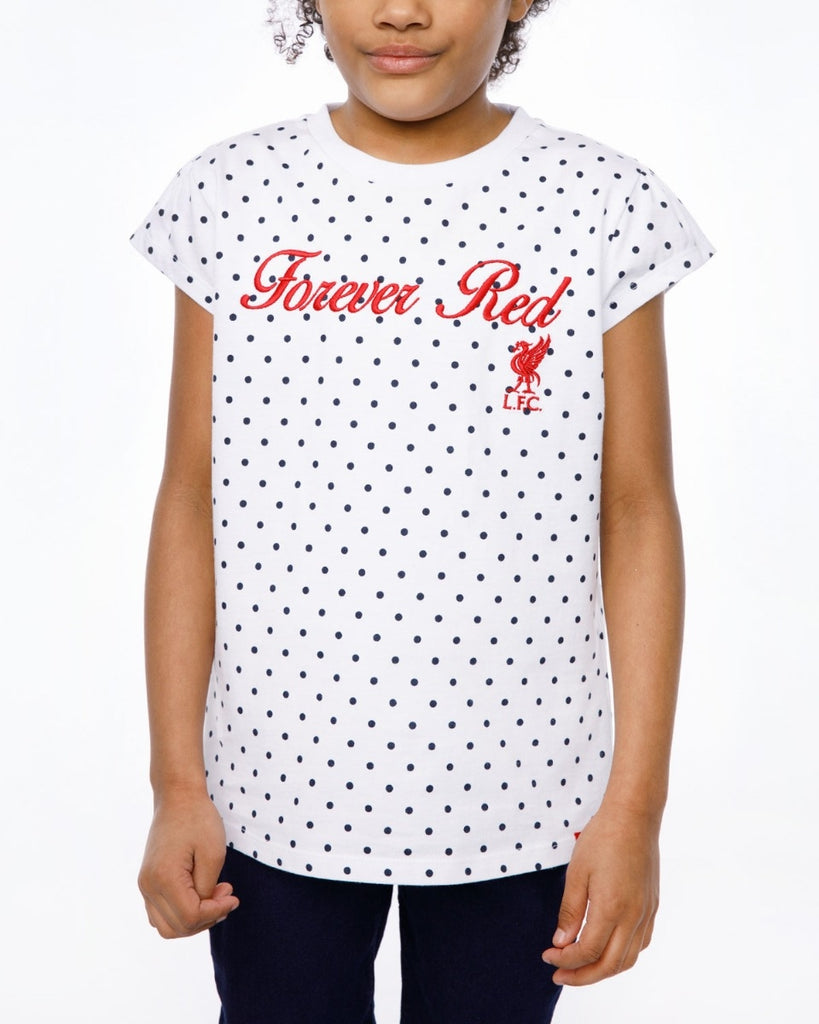 LFC Junior White Forever Red Tee