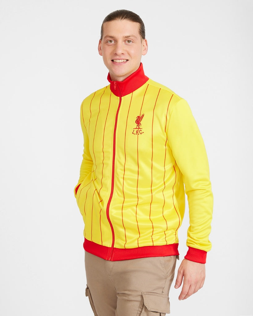 LFC Mens Heritage 82 Away Track Jacket Yellow