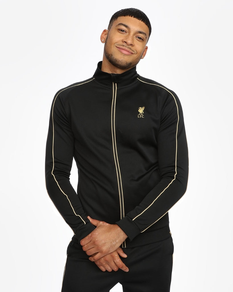 LFC Mens Black Tricot Track Top