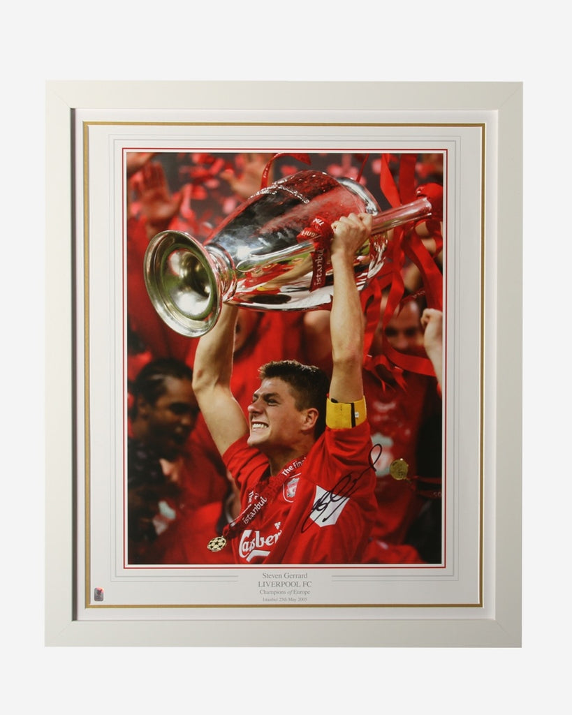 LFC Gerrard 60X50 Framed Image