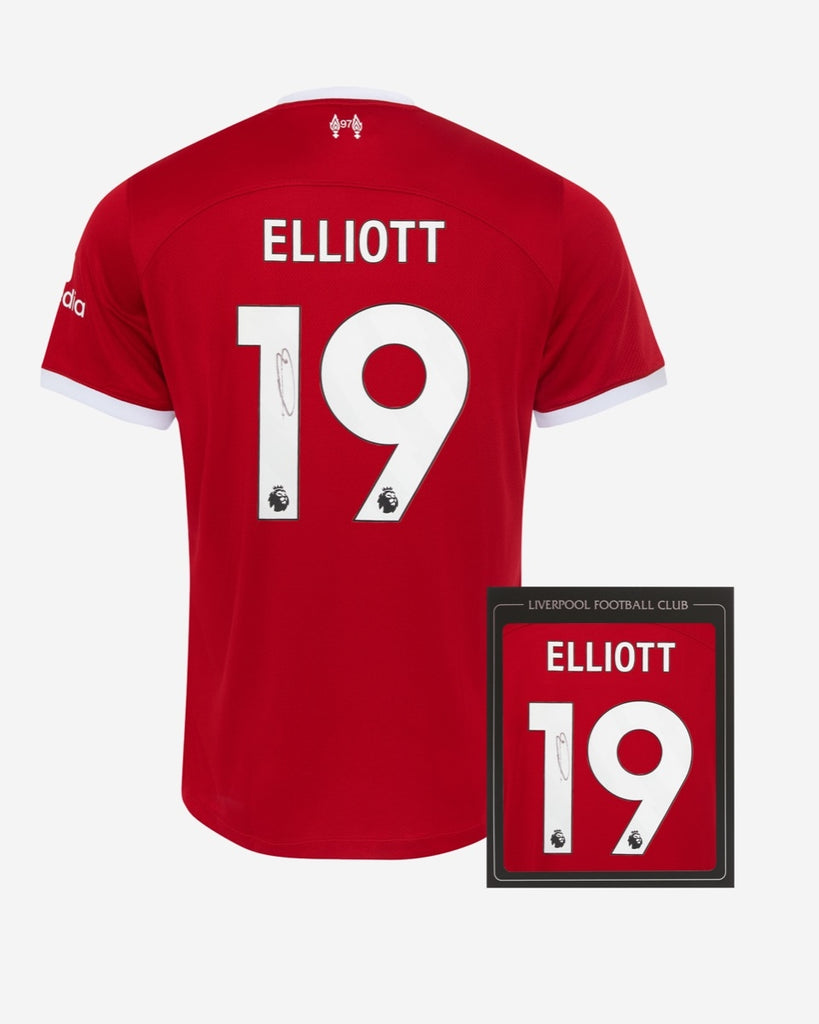 LFC Signed 23/24 Elliott Boxed Shirt