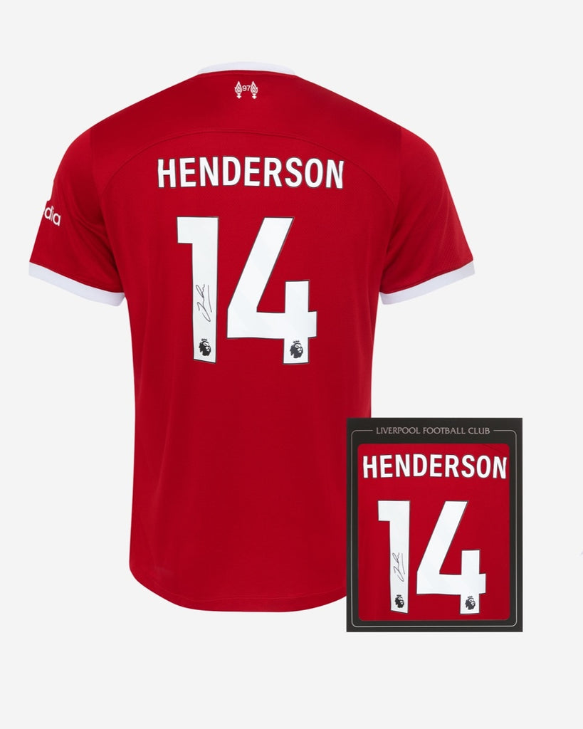 LFC Signed 23/24 Henderson Boxed Shirt