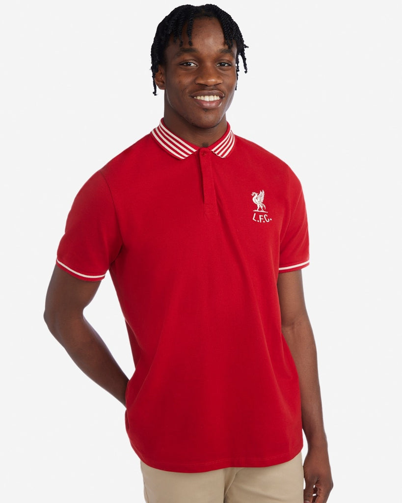 LFC Mens Shankly Polo Red